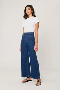 Rolla's 'Sailor Jean' - Eco Ruby Blue