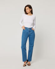 Rolla's '90's Relaxed' - River Mid Vintage Blue