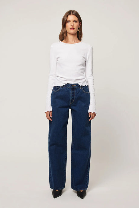 Rolla's 'Kate Baggy' Jean - Deep Blue