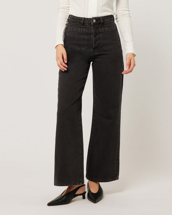 Rolla's 'Sailor Jean' - Stone Black