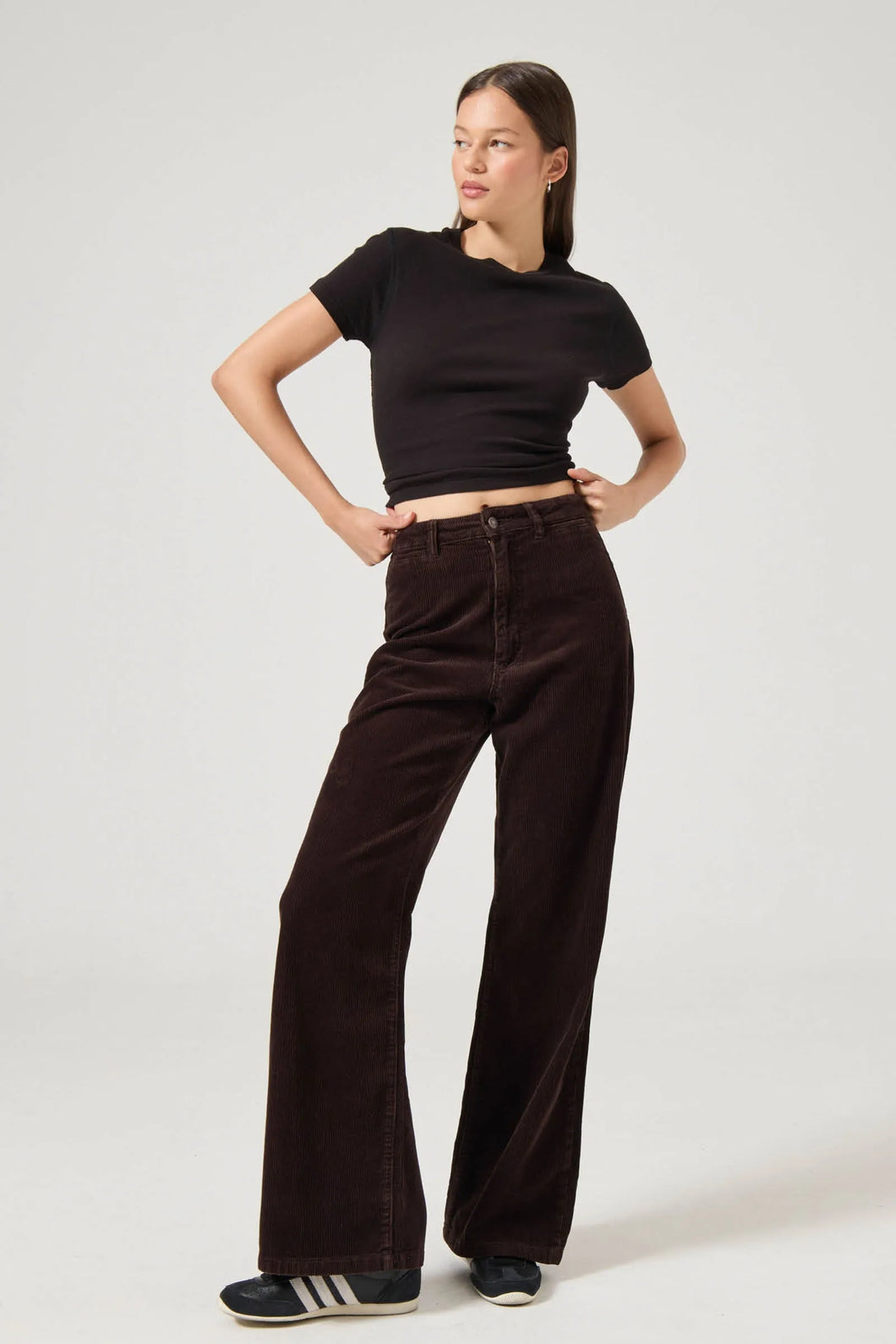Rollas 'Sailor Pant Long' - Chocolate