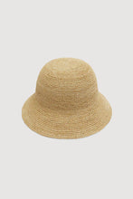 Assembly Label 'Raffia Bucket Hat' - Natural