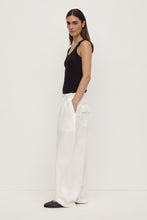 Assembly Label 'Robyn Scoop Neck Rib Tank' - Black