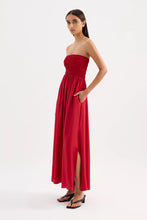 Nude Lucy 'Zuri Tencel Maxi Dress' - Crimson