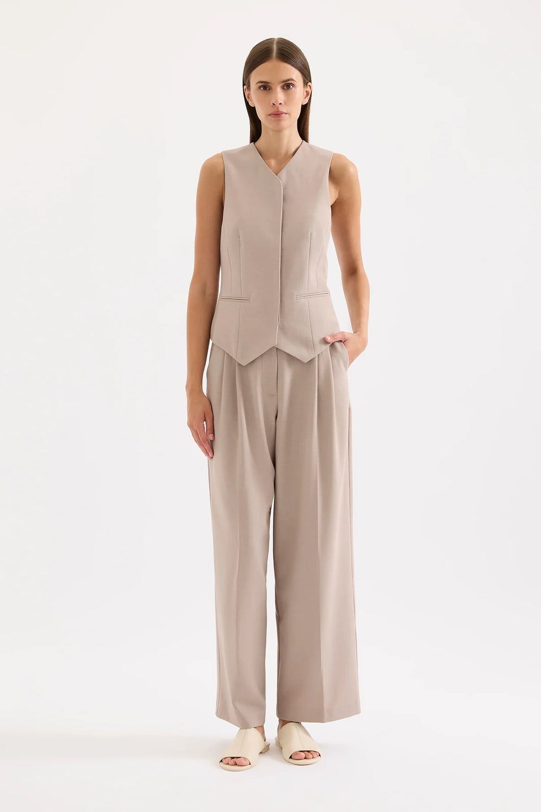 Nude Lucy 'Wallace Pant' - Mink