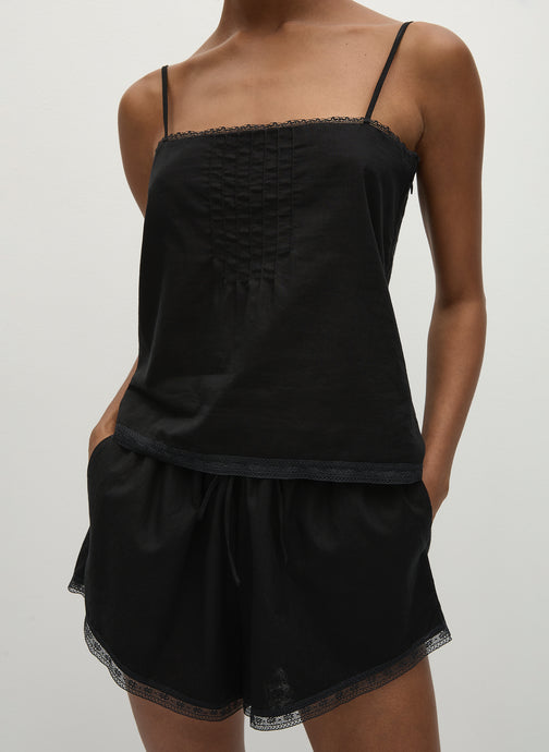Faithfull The Brand 'Denise Top' - Black