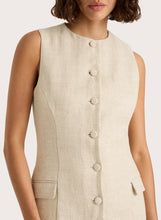 Faithfull The Brand 'Jane Mini Dress' - Natural