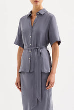 Nude Lucy 'Devin Tencel Shirt' - Indigo