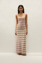 Faithfull The Brand Doris Midi Dress - Cila Stripe Butter