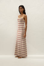 Faithfull The Brand Doris Midi Dress - Cila Stripe Butter
