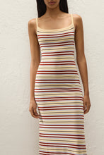 Faithfull The Brand Doris Midi Dress - Cila Stripe Butter