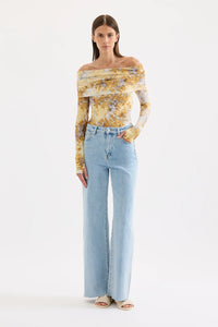 Nude Lucy 'Lumine Mesh LS Top' - Lumine