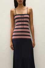 Faithfull The Brand Doris Maxi Dress - Cila Stripe Navy