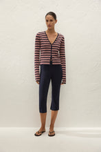 Faithfull The Brand Doris Cardigan - Cila Stripe Navy