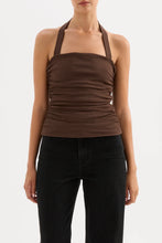 Nude Lucy 'Hermione Mesh Top' - Chocolate