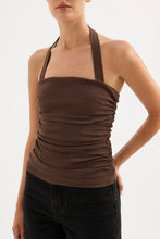 Nude Lucy 'Hermione Mesh Top' - Chocolate