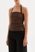 Nude Lucy 'Hermione Mesh Top' - Chocolate