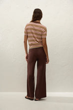 Faithfull The Brand 'Sable Polo Shirt' -  Luise Stripe Dusty Mauve