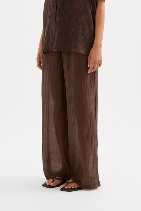 Nude Lucy 'Maxx Pant' - Chocolate