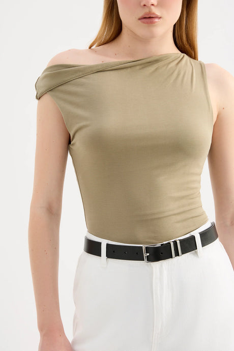Nude Lucy 'Chelsea Top' - Deep Sage