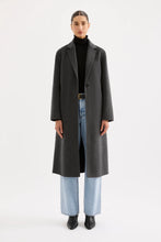 Nude Lucy 'Riley Wool Coat' - Charcoal