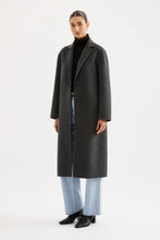 Nude Lucy 'Riley Wool Coat' - Charcoal