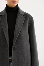 Nude Lucy 'Riley Wool Coat' - Charcoal