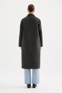 Nude Lucy 'Riley Wool Coat' - Charcoal
