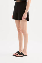 Nude Lucy 'Marli Linen Short' - Black