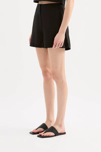 Nude Lucy 'Marli Linen Short' - Black