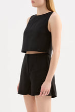 Nude Lucy 'Marli Linen Top' - Black