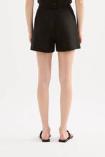 Nude Lucy 'Marli Linen Short' - Black