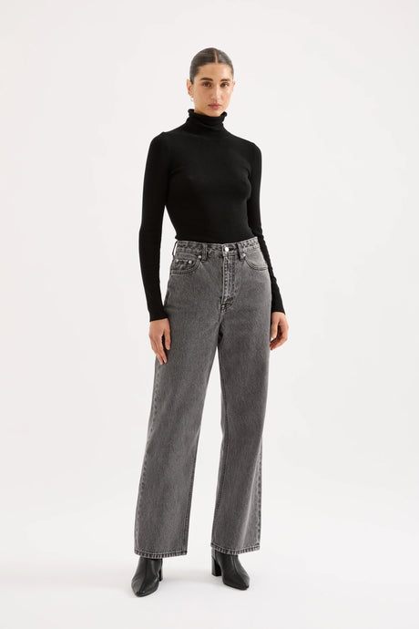 Nude Lucy 'Florence Merino Skivvy' - Black