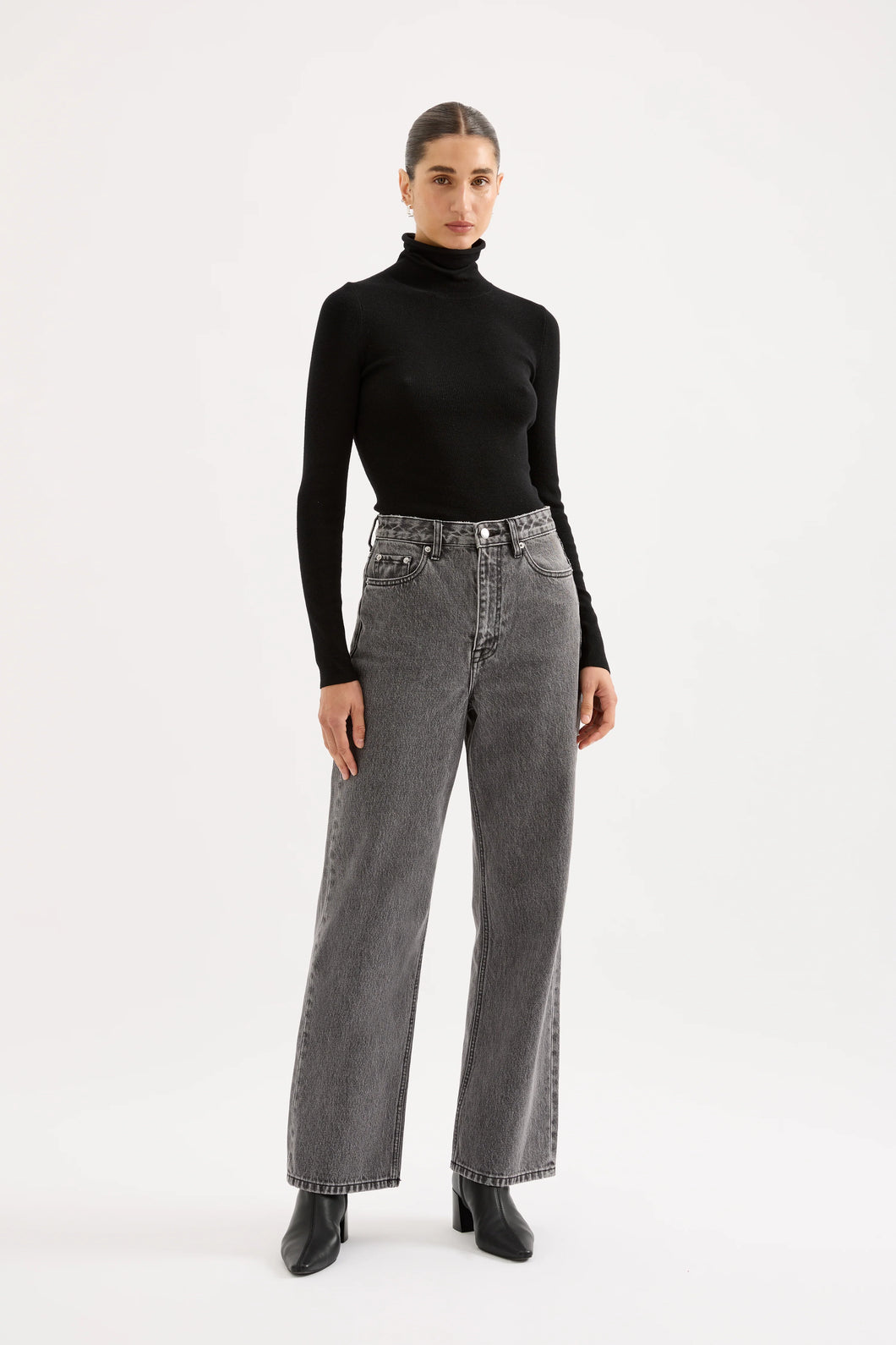 Nude Lucy 'Florence Merino Skivvy' - Black