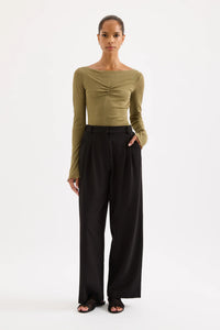 Nude Lucy 'Clement LS Top' - Moss