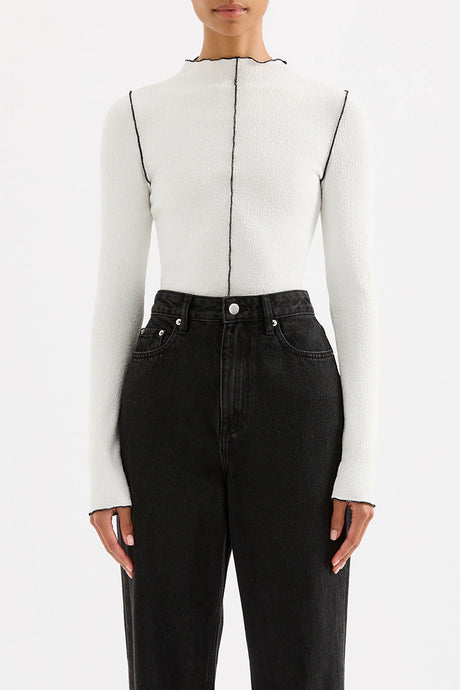 Nude Lucy 'Xander LS Top' - Salt
