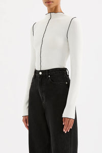 Nude Lucy 'Xander LS Top' - Salt