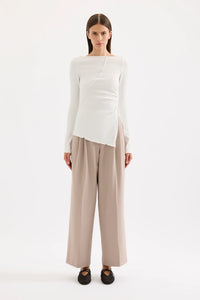 Nude Lucy 'Cora LS Top' -  Salt