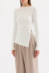 Nude Lucy 'Cora LS Top' -  Salt