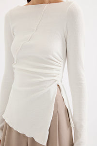 Nude Lucy 'Cora LS Top' -  Salt
