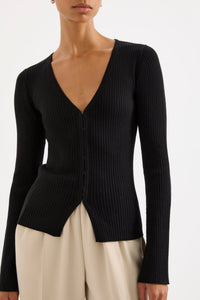 Nude Lucy 'Ettiene Knit Cardigan' - Black