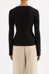Nude Lucy 'Ettiene Knit Cardigan' - Black