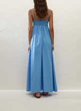 Faithfull - Presa Maxi Dress - Mico Pinstripe- Azul
