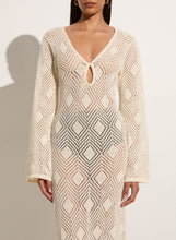 Faithfull The Brand 'Serena Pointelle Knit Dress' - Off White