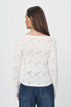 Rowie 'Samantha Lace Top' - Creme