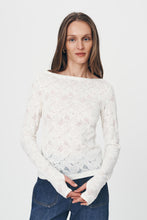Rowie 'Samantha Lace Top' - Creme