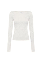 Rowie 'Samantha Lace Top' - Creme