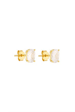 Porter 'Oval Stud' - Gold