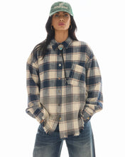Cutaway Bleached Flannel Shirt