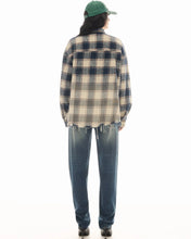 Cutaway Bleached Flannel Shirt